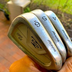 Mizuno T zoid irons. 

Mizuno T Zoid 4/5/6 Irons In Right Handed